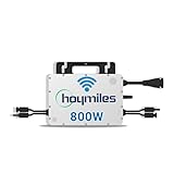 Hoymiles HMS-800W WiFi PV Wechselrichter für Balkonkraftwerk | upgradefähiger von 600W auf 800W | Höchstleistung Wechselrichter | WiFi Wechselrichter