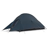 Naturehike Cloud up 2 Upgrade Ultraleichte Zelte Doppelten 2 Personen Zelt 3-4 Saison für Camping Wandern (20D Navy Blau Upgrade)