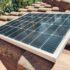 Solarpanel auf dem Dach