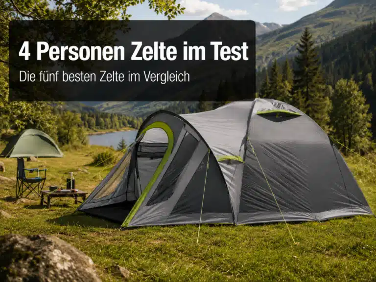 Zelt 4 Personen Test 2026: Die 5 besten Modelle im Vergleich