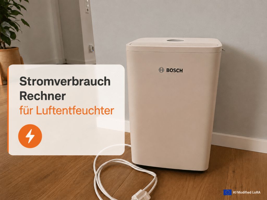 Luftentfeuchter Stromverbrauch Rechner zur Berechnung des Stromverbrauchs und der Stromkosten