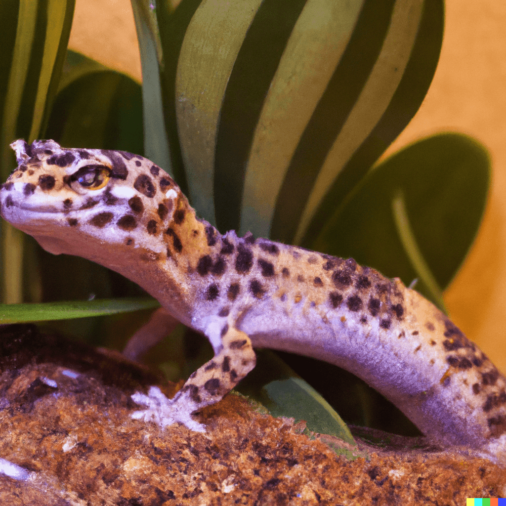 Gecko im Terrarium
